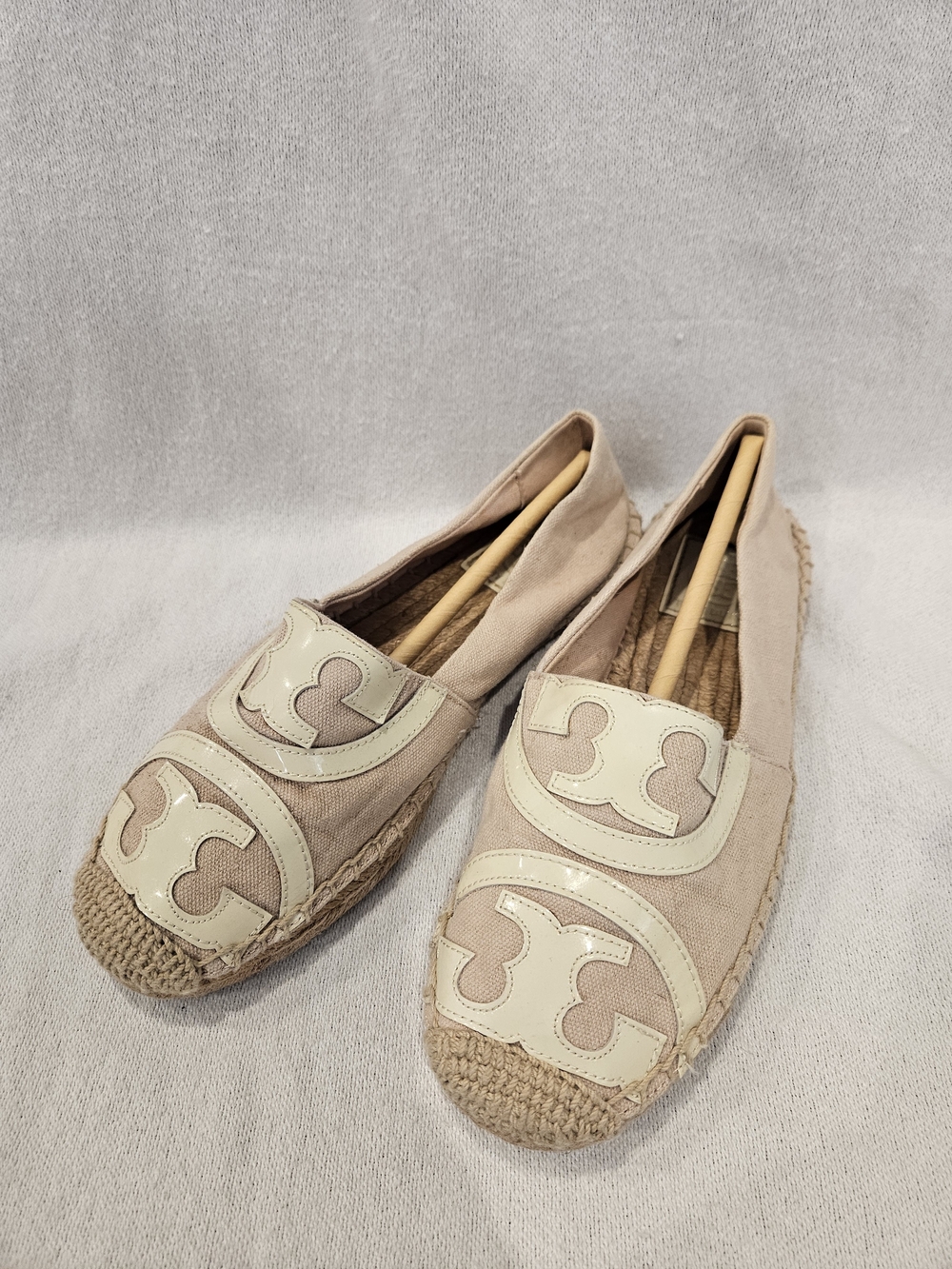 Tory Burch Poppy Espadrilles Flats Shoes Pre Owned Size 6